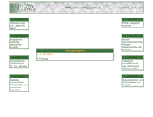 Tablet Screenshot of lingualatina.de